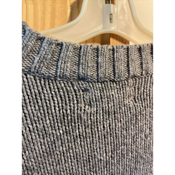 Vintage 90s Westbound Womens Small Wool Blend Sweater Cable Knit Gray LS EUC - Picture 10 of 11